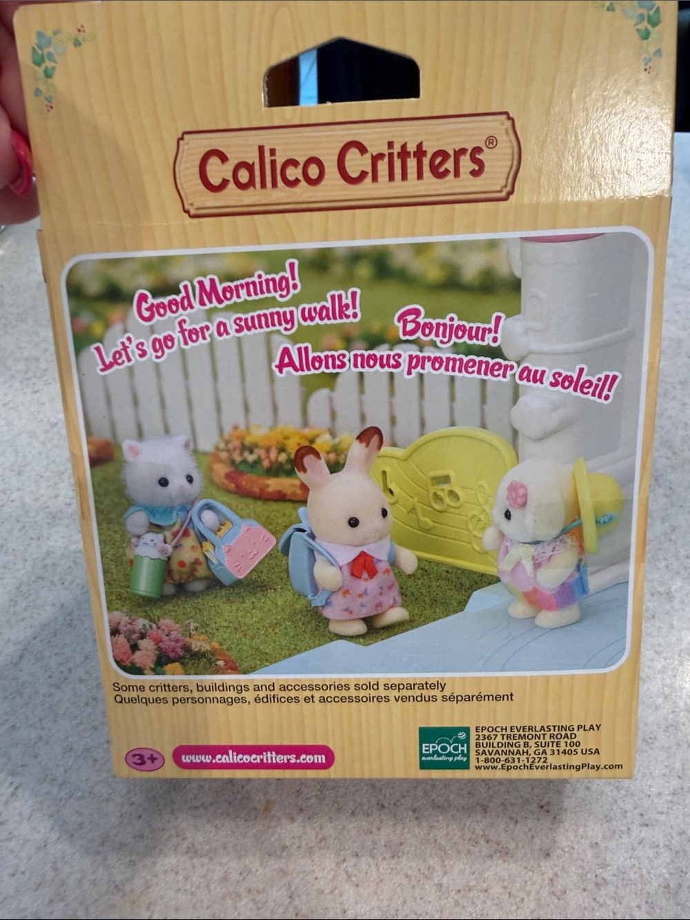 Calico Critters Nursery Friends Walk along duo New in Box - Picture 2 of 2